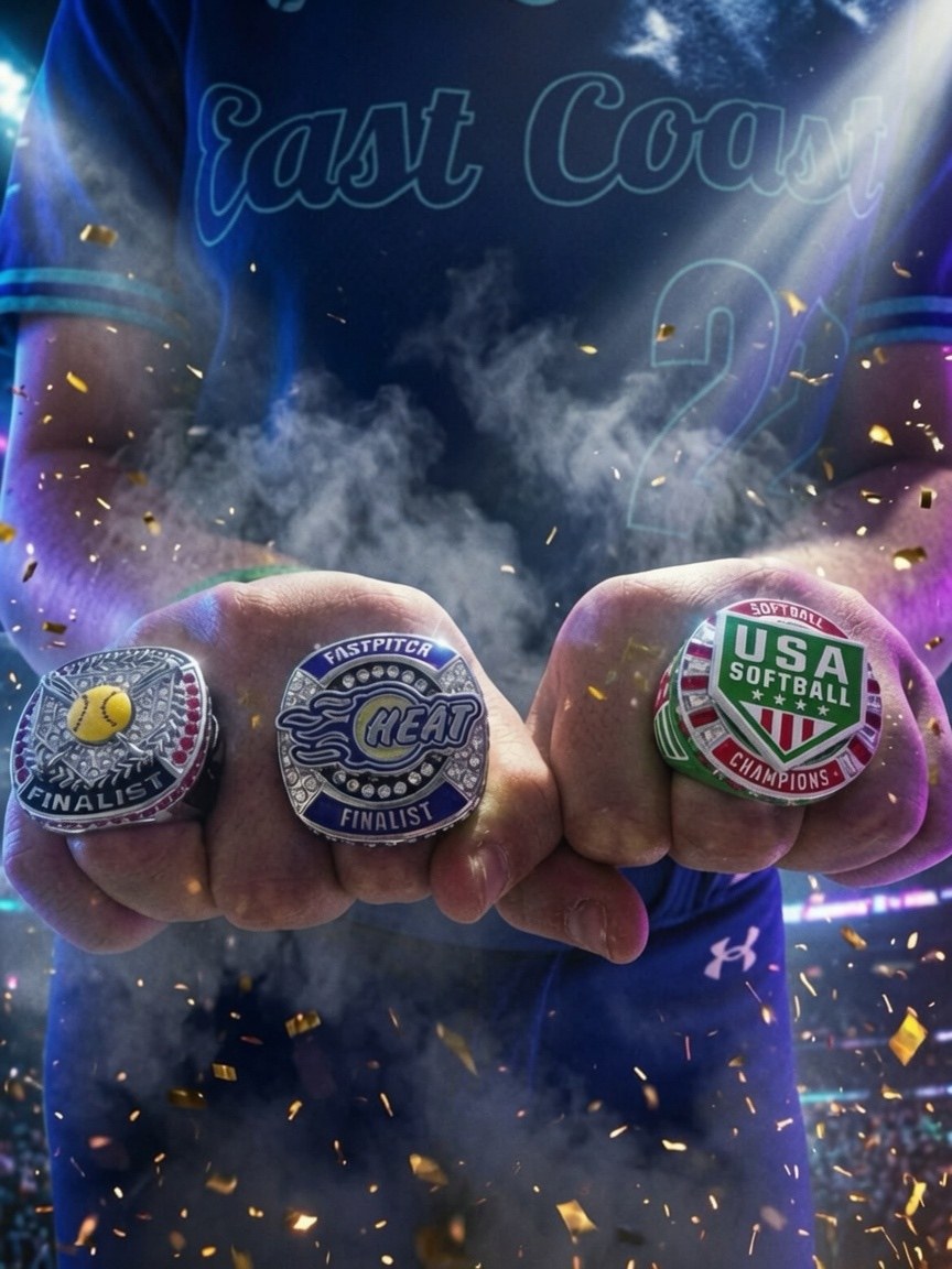 East Coast Athletics championship rings