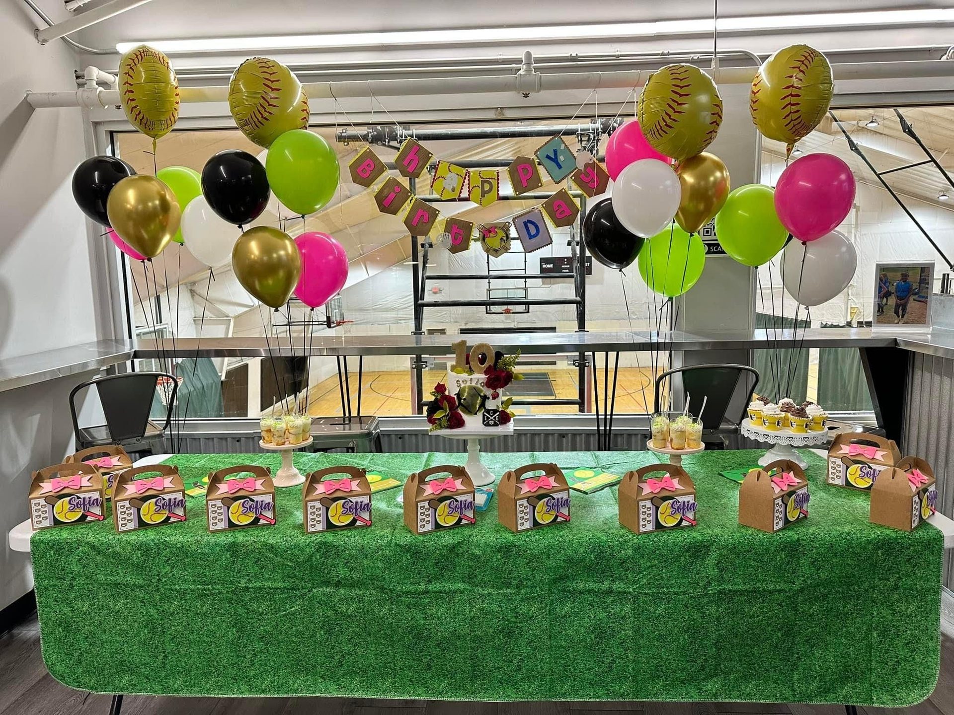 Private party setup at East Coast Sports and Fitness in Yorktown Heights, NY