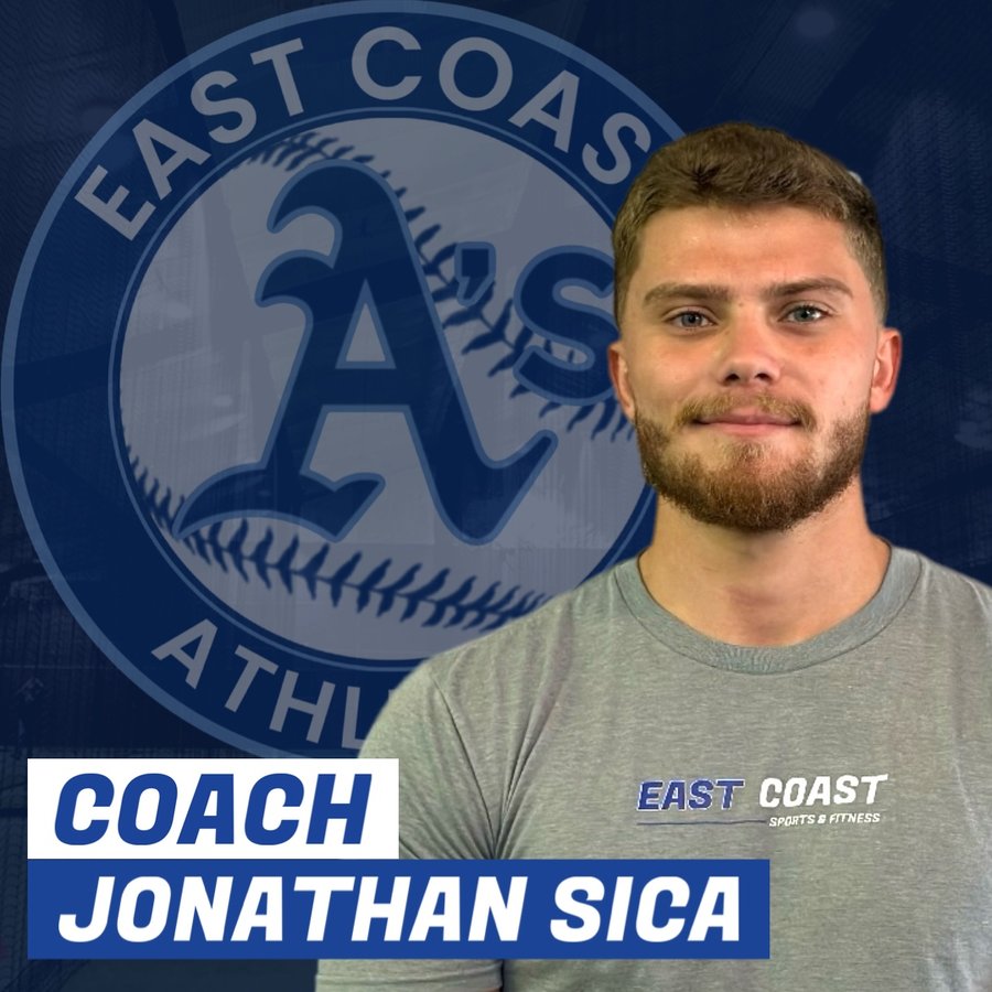 Jonathan Sica, Baseball Coach and Certified Personal Trainer at East Coast Sports and Fitness