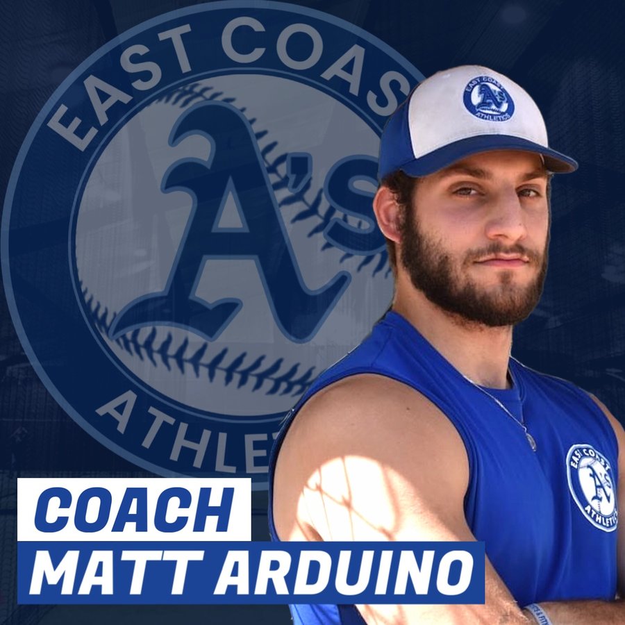 Matt Arduino, Baseball Coach and Certified Personal Trainer at East Coast Sports and Fitness