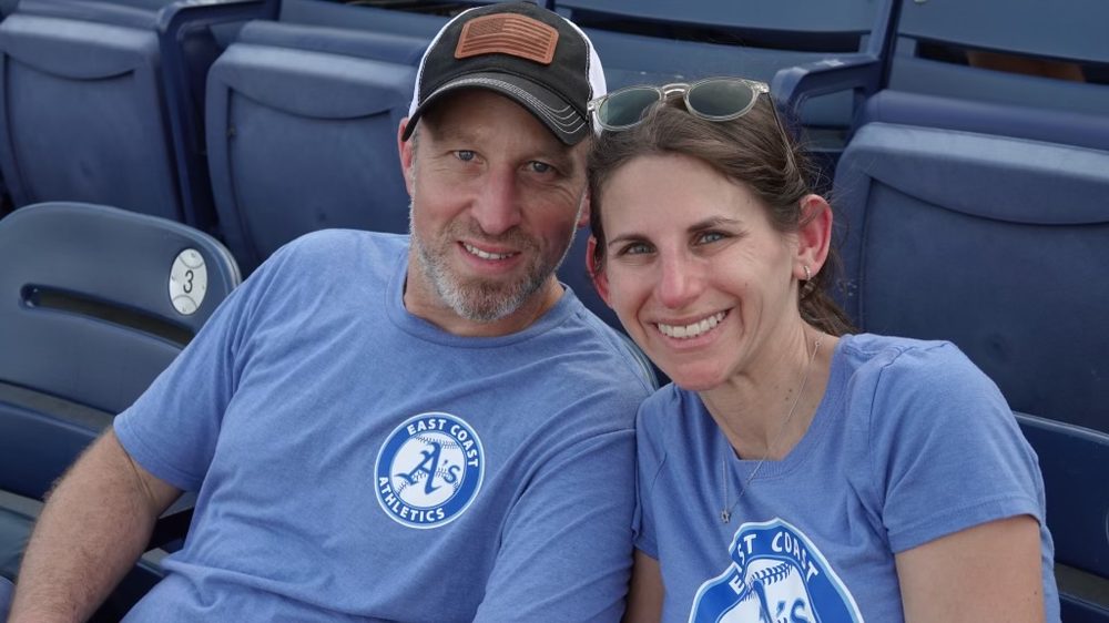 Erin and Jason Cohen, co-owners of East Coast Sports and Fitness