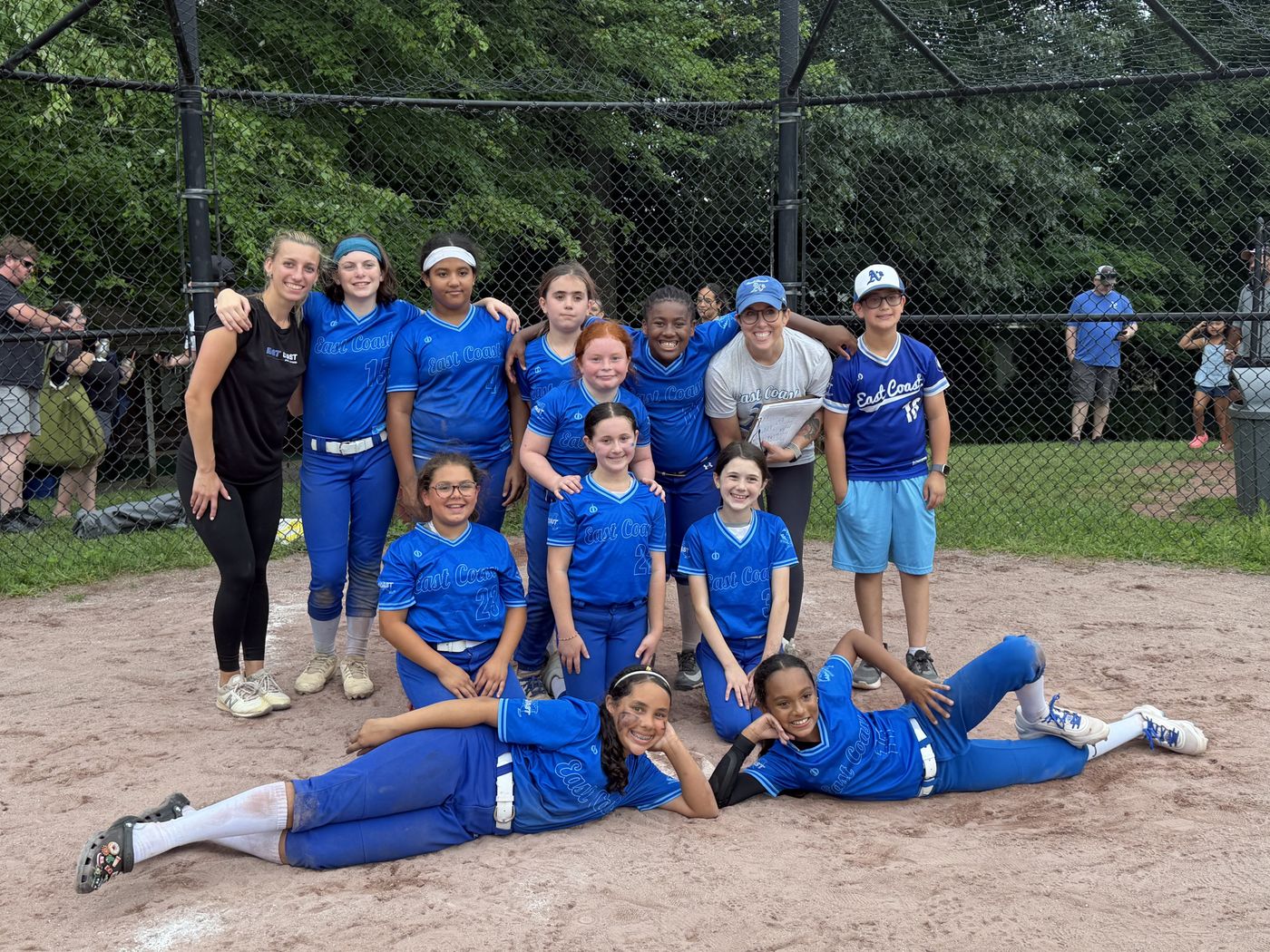 East Coast Athletics team photo