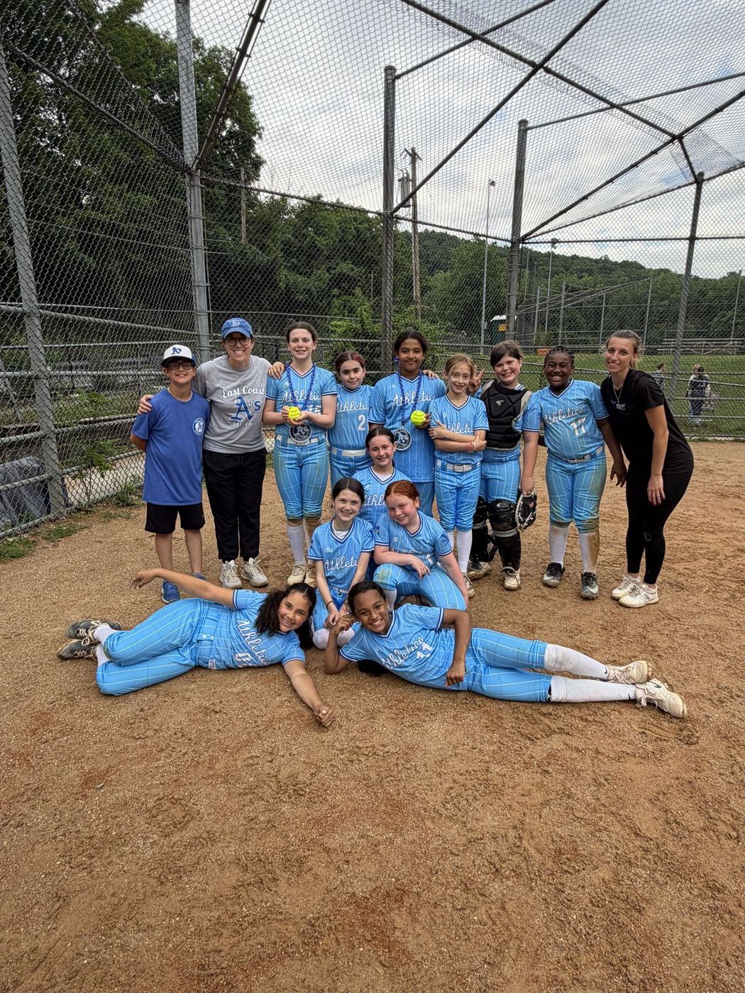 East Coast Athletics team photo