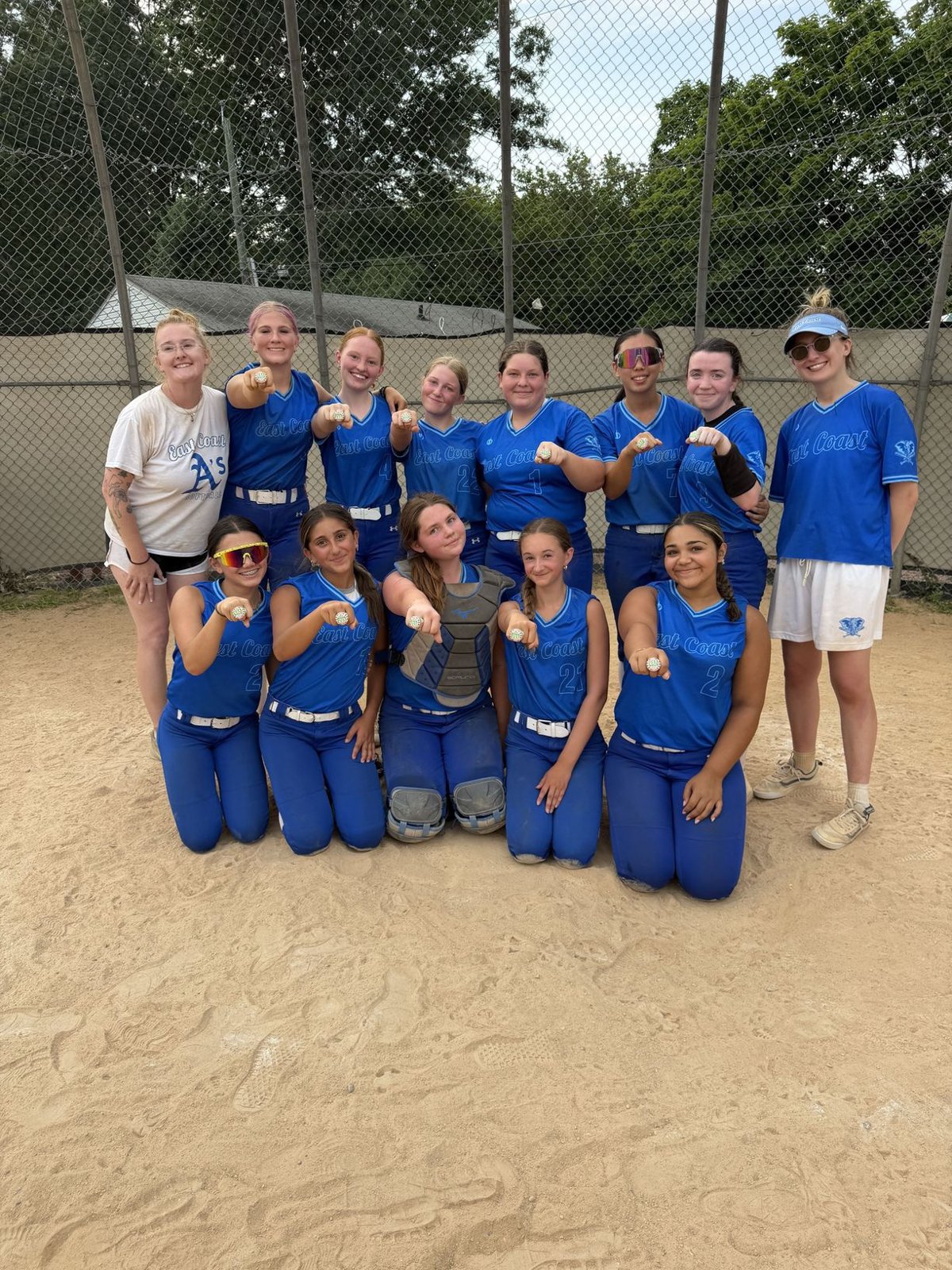 East Coast Athletics team photo