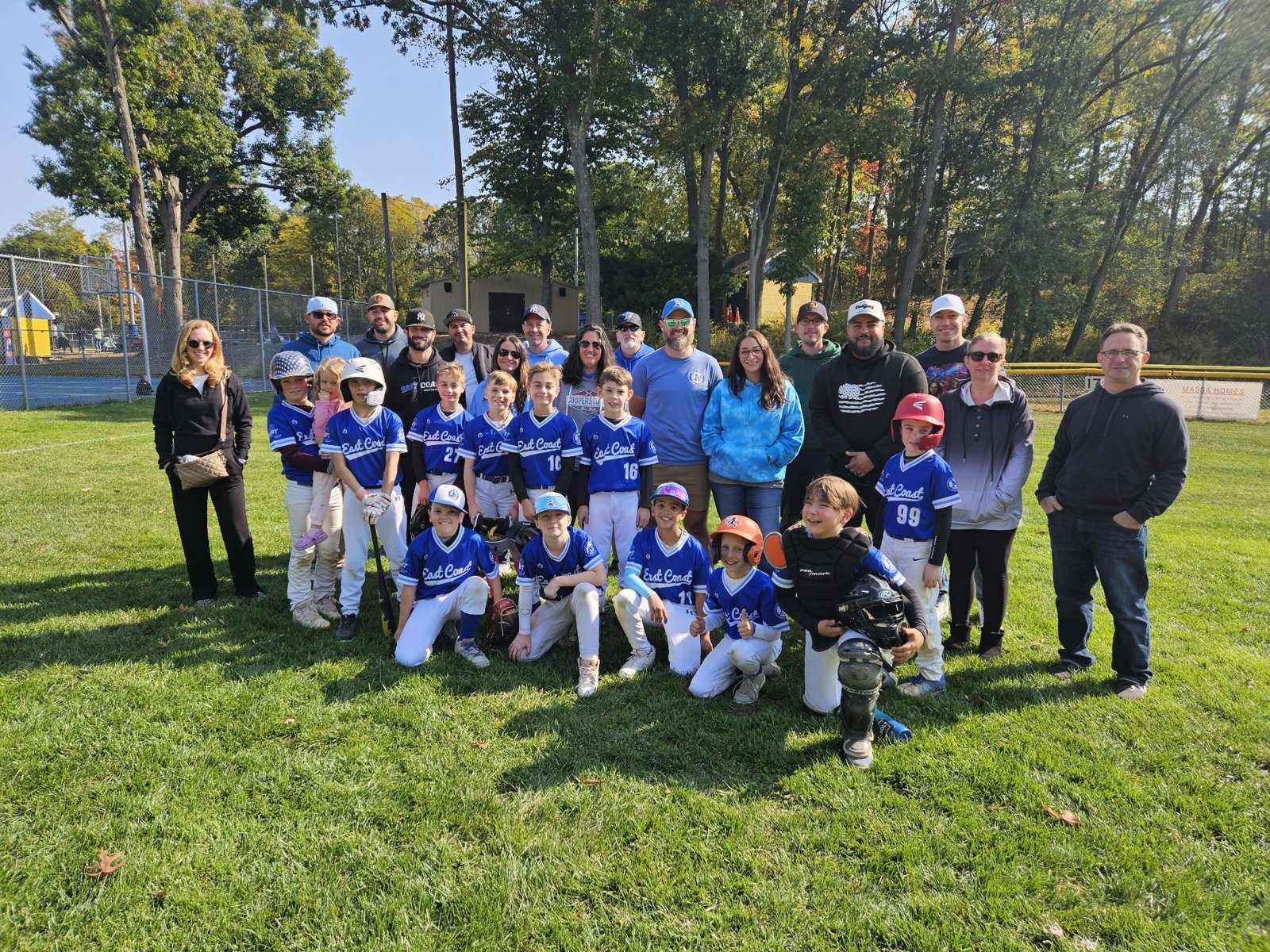 East Coast Athletics team photo