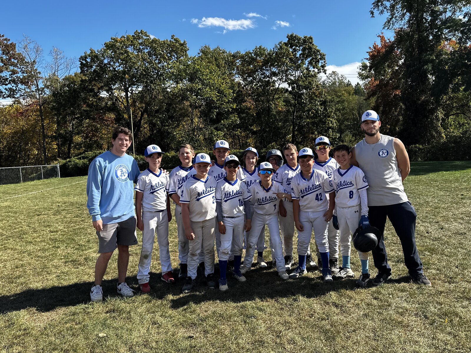 East Coast Athletics team photo